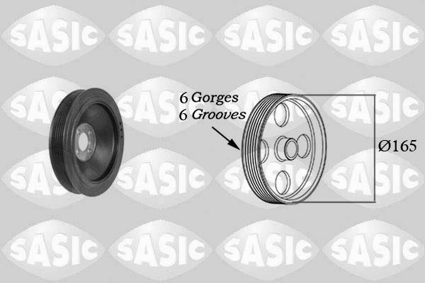 Sasic 2156079 - Belt Pulley, crankshaft parts5.com