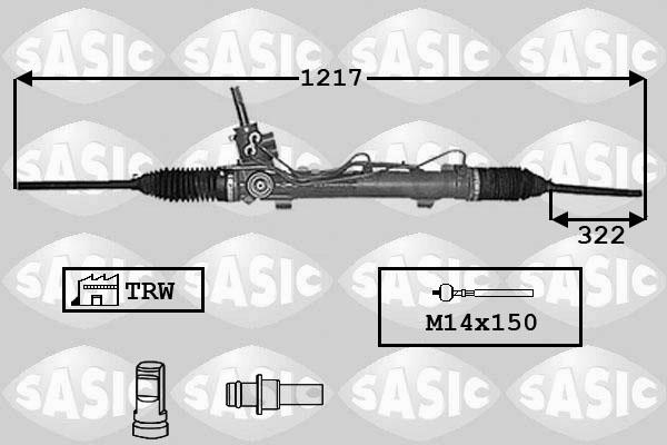 Sasic 7006019 - Prevodka riadenia parts5.com