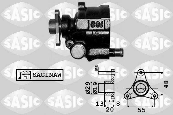 Sasic 7074001 - Хидравлична помпа, кормилно управление parts5.com