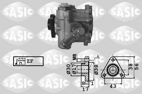 Sasic 7076049 - Pompa hidraulica, sistem de directie parts5.com