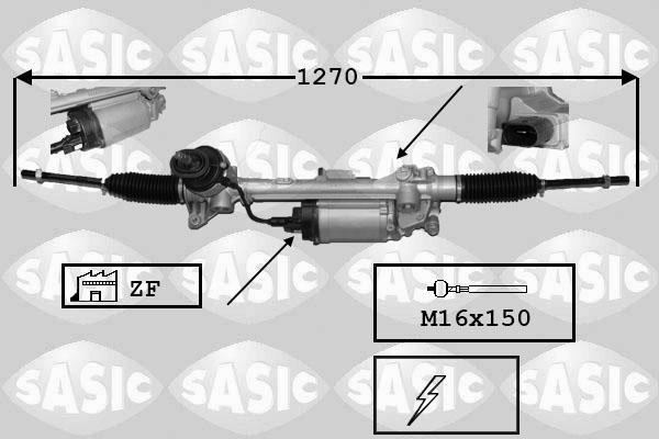 Sasic 7176043 - Engranaje de dirección parts5.com