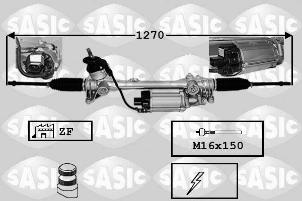 Sasic 7176065 - Engranaje de dirección parts5.com