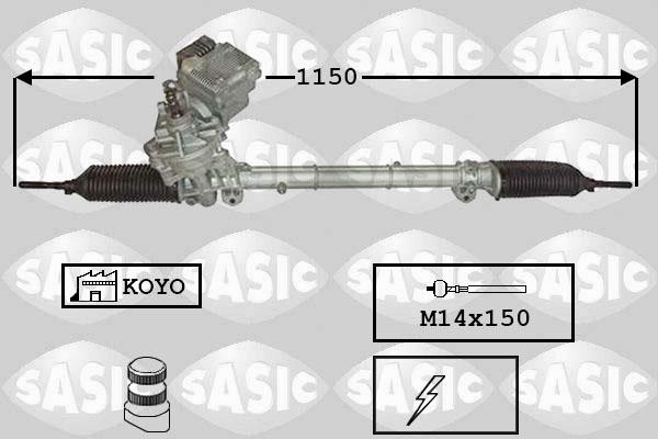 Sasic 7176061 - Caseta directie parts5.com