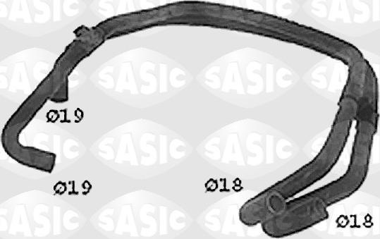 Sasic SWH4175 - Radiator Hose parts5.com