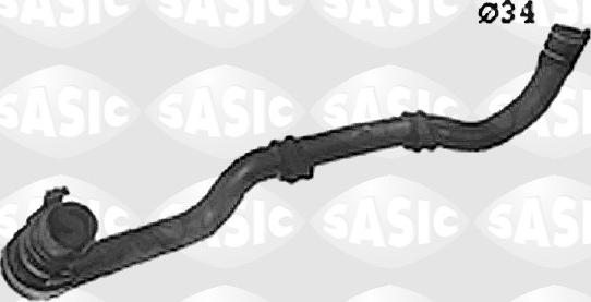 Sasic SWH0486 - Hűtőcső parts5.com