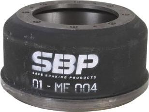 SBP 01-ME004 - Tambor de freno parts5.com