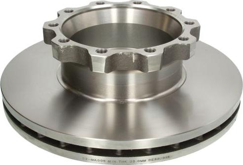 SBP 02-MA005 - Disque de frein parts5.com