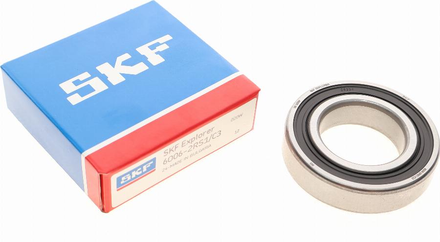 SKF 6006-2RS1/C3 - Suspensión, árbol de transmisión parts5.com