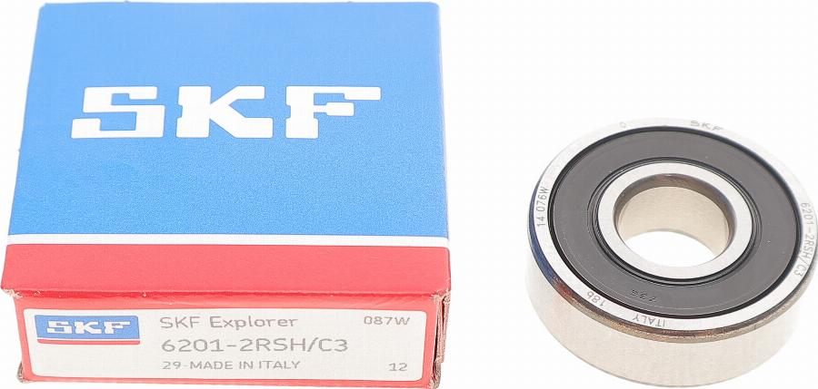 SKF 6201 2RSH/C3 - Ρουλεμάν parts5.com