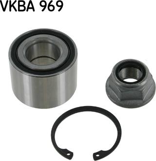 SKF VKBA 969 - Rattalaagrikomplekt parts5.com