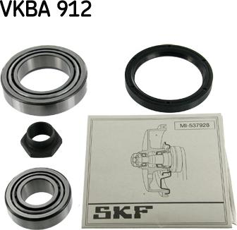 SKF VKBA 912 - Juego de cojinete de rueda parts5.com