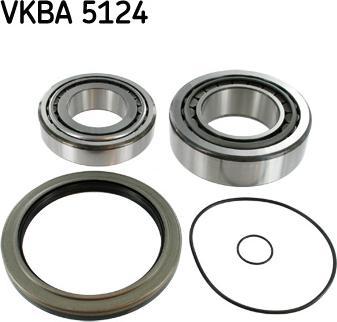 SKF VKBA 5124 - Tekerlek yatağı seti parts5.com