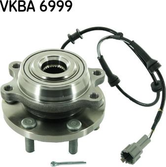 SKF VKBA 6999 - Kerékcsapágy készlet parts5.com