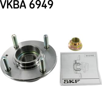 SKF VKBA 6949 - Buje de rueda parts5.com