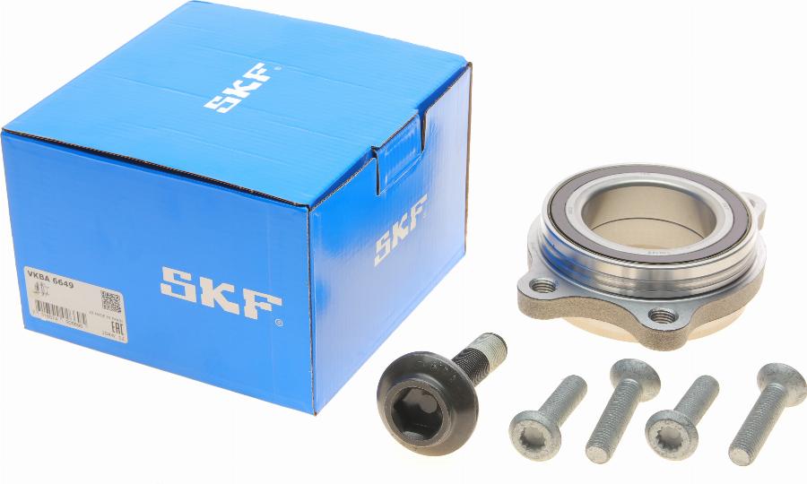 SKF VKBA 6649 - Wheel hub, bearing Kit parts5.com