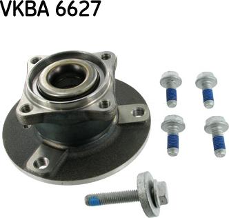 SKF VKBA 6627 - Σετ ρουλεμάν τροχών parts5.com