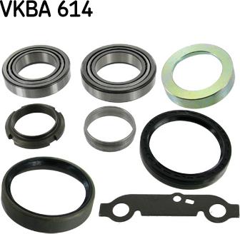 SKF VKBA 614 - Juego de cojinete de rueda parts5.com