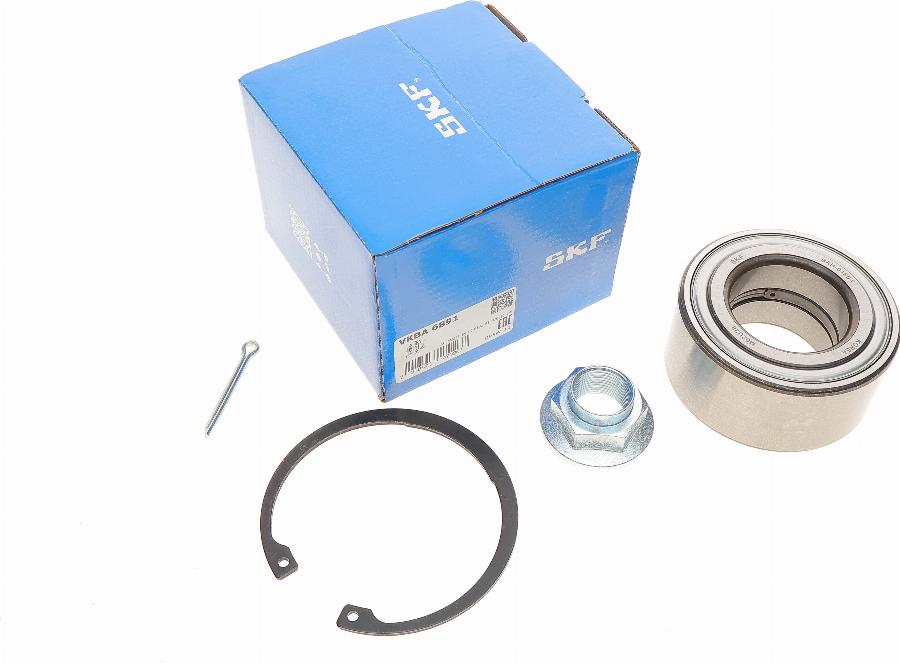 SKF VKBA 6891 - Σετ ρουλεμάν τροχών parts5.com