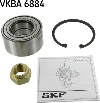 SKF VKBA 6884 - Juego de cojinete de rueda parts5.com