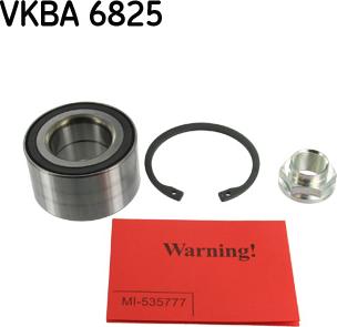 SKF VKBA 6825 - Juego de cojinete de rueda parts5.com