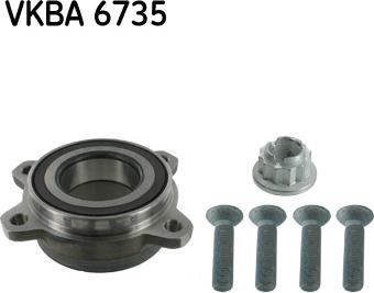 SKF VKBA 6735 - Set rulment roata parts5.com