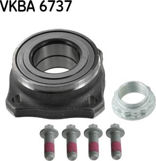 SKF VKBA 6737 - Zestaw łożysk koła parts5.com