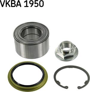 SKF VKBA 1950 - Lożisko kolesa - opravná sada parts5.com