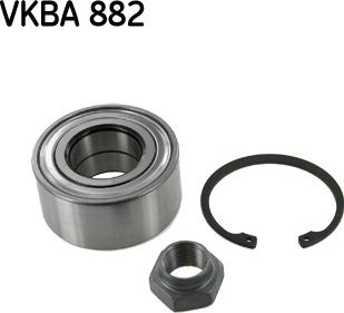 SKF VKBA 882 - Kerékcsapágy készlet parts5.com