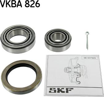 SKF VKBA 826 - Juego de cojinete de rueda parts5.com