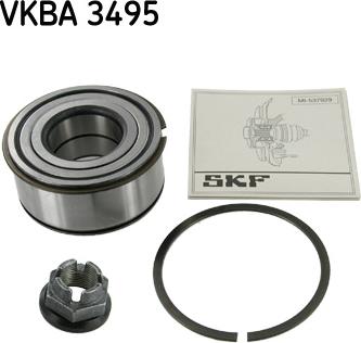 SKF VKBA 3495 - Wheel hub, bearing Kit parts5.com