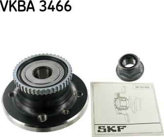 SKF VKBA 3466 - Wheel hub, bearing Kit parts5.com