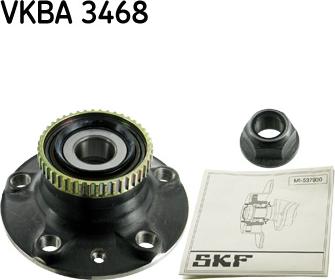 SKF VKBA 3468 - Wheel hub, bearing Kit parts5.com