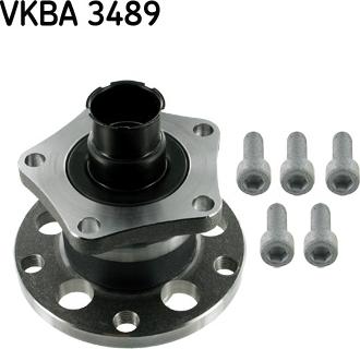 SKF VKBA 3489 - Zestaw łożysk koła parts5.com