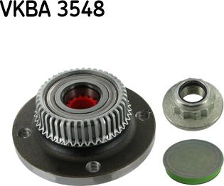 SKF VKBA 3548 - Σετ ρουλεμάν τροχών parts5.com