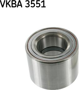 SKF VKBA 3551 - Sada ložisek kol parts5.com