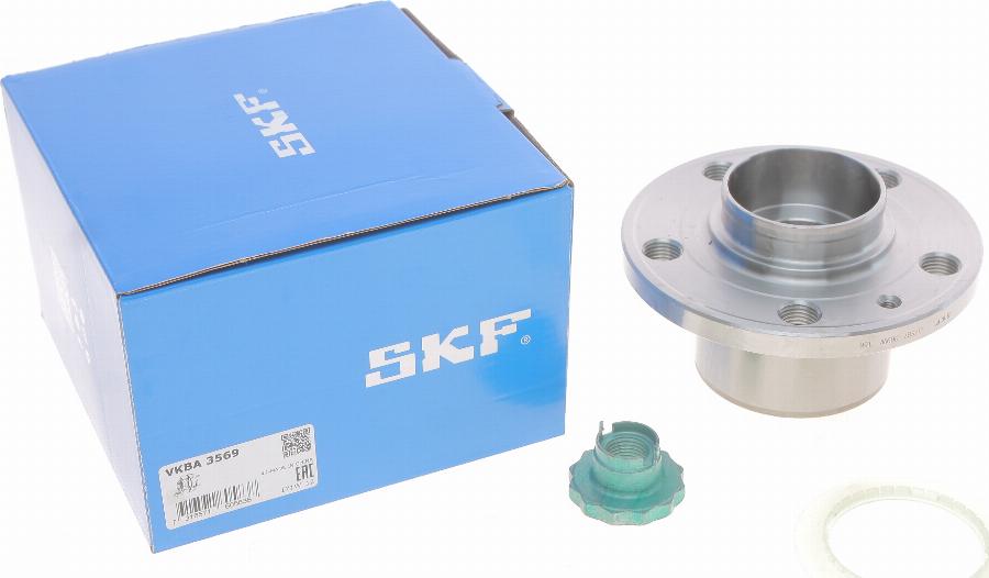 SKF VKBA 3569 - Wheel hub, bearing Kit parts5.com