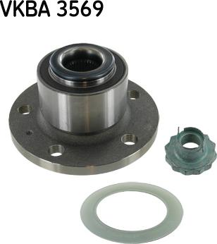 SKF VKBA 3569 - Juego de cojinete de rueda parts5.com