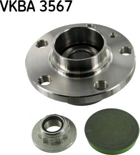 SKF VKBA 3567 - Juego de cojinete de rueda parts5.com
