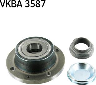 SKF VKBA 3587 - Wheel hub, bearing Kit parts5.com