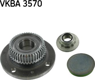 SKF VKBA 3570 - Σετ ρουλεμάν τροχών parts5.com