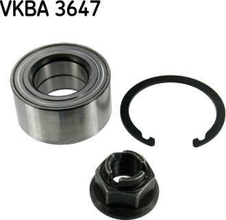 SKF VKBA 3647 - Wheel hub, bearing Kit parts5.com