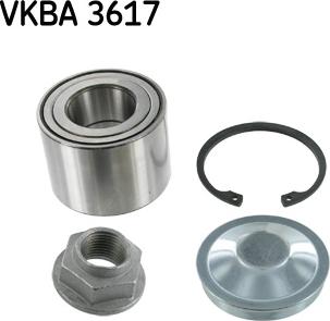 SKF VKBA 3617 - Komplet ležaja kotača parts5.com