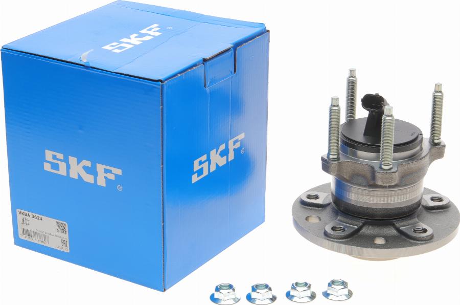 SKF VKBA 3624 - Wheel hub, bearing Kit parts5.com