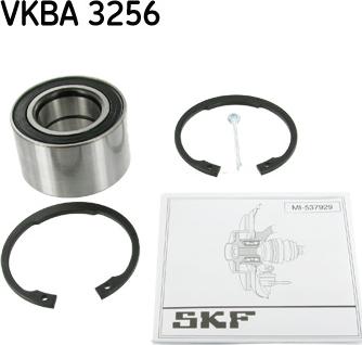 SKF VKBA 3256 - Σετ ρουλεμάν τροχών parts5.com