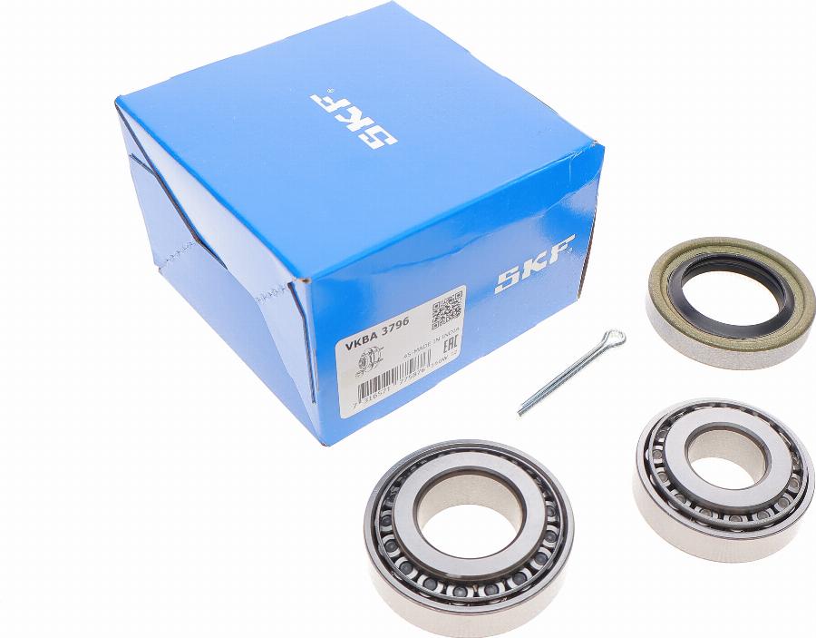 SKF VKBA 3796 - Σετ ρουλεμάν τροχών parts5.com