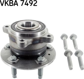 SKF VKBA 7492 - Set rulment roata parts5.com