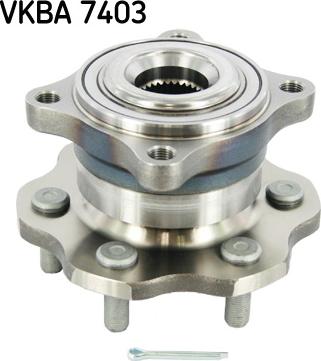 SKF VKBA 7403 - Kerékcsapágy készlet parts5.com