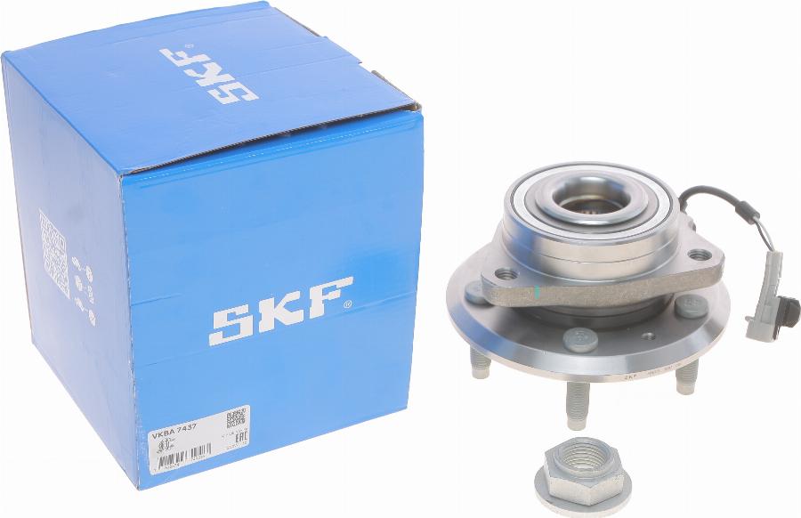 SKF VKBA 7437 - Wheel hub, bearing Kit parts5.com