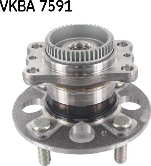 SKF VKBA 7591 - Комплект колесен лагер parts5.com