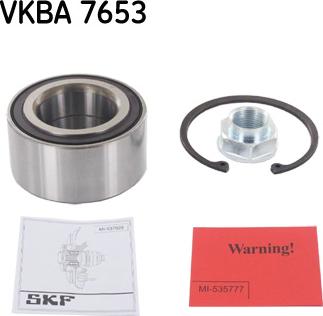 SKF VKBA 7653 - Juego de cojinete de rueda parts5.com